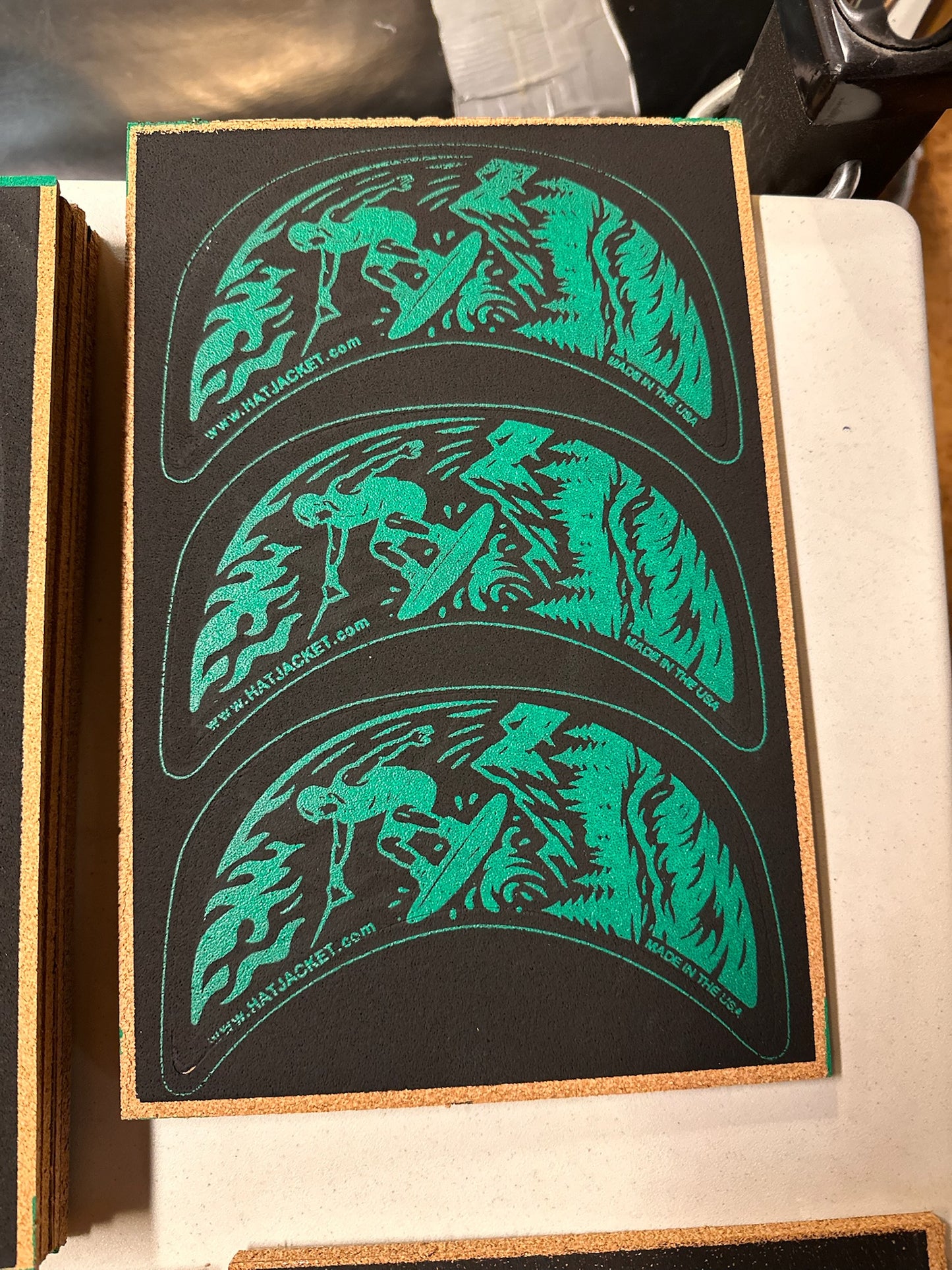 Custom HatJacket Screen Setup