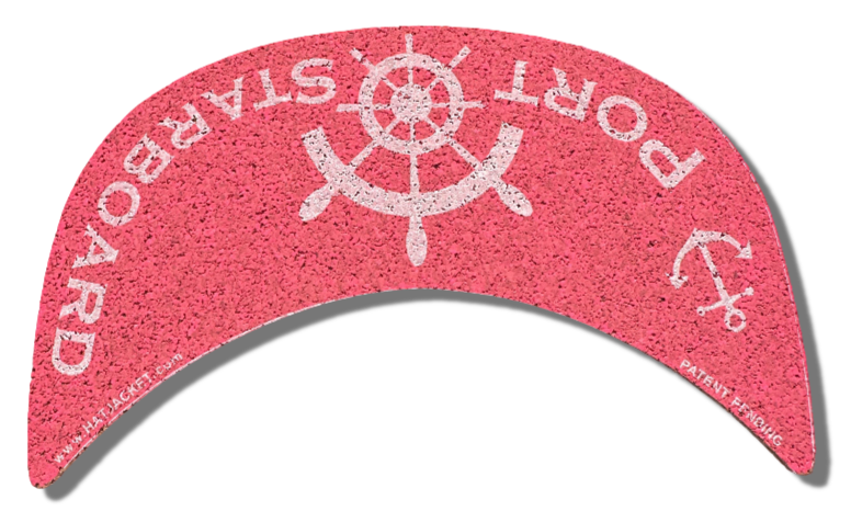Breast Cancer Port Starboard HatJacket 1/8” Thick