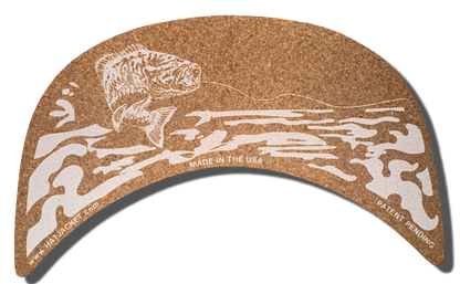 Small Mouth Bass HatJacket 1/8” Thick